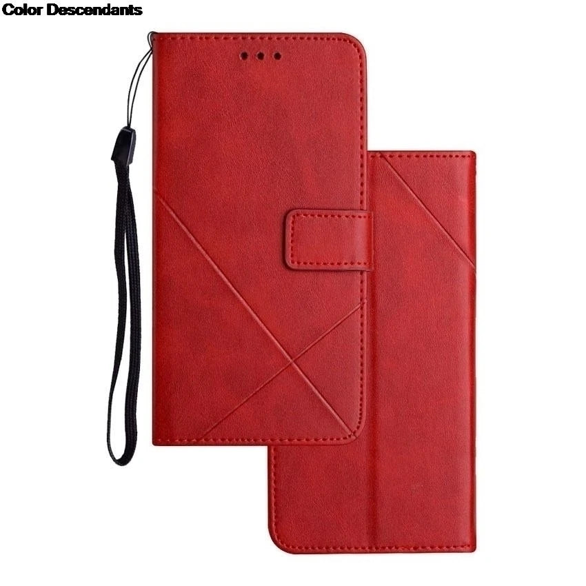 Flip Leather Phone Case For Redmi Note 13  Card Holder Stand Book Cover