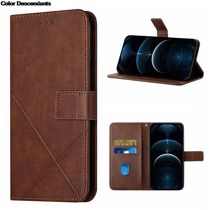 Flip Leather Phone Case For Redmi Note 13  Card Holder Stand Book Cover